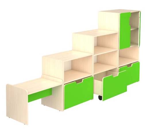 Мебель для игровой комнаты детского сада 2