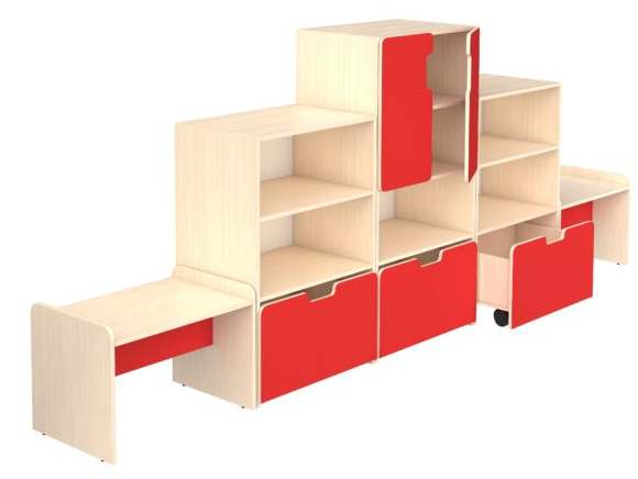 Мебель для игровой комнаты детского сада 3